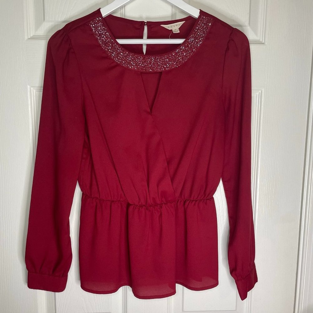 Adiva Long Sleeve Blouse